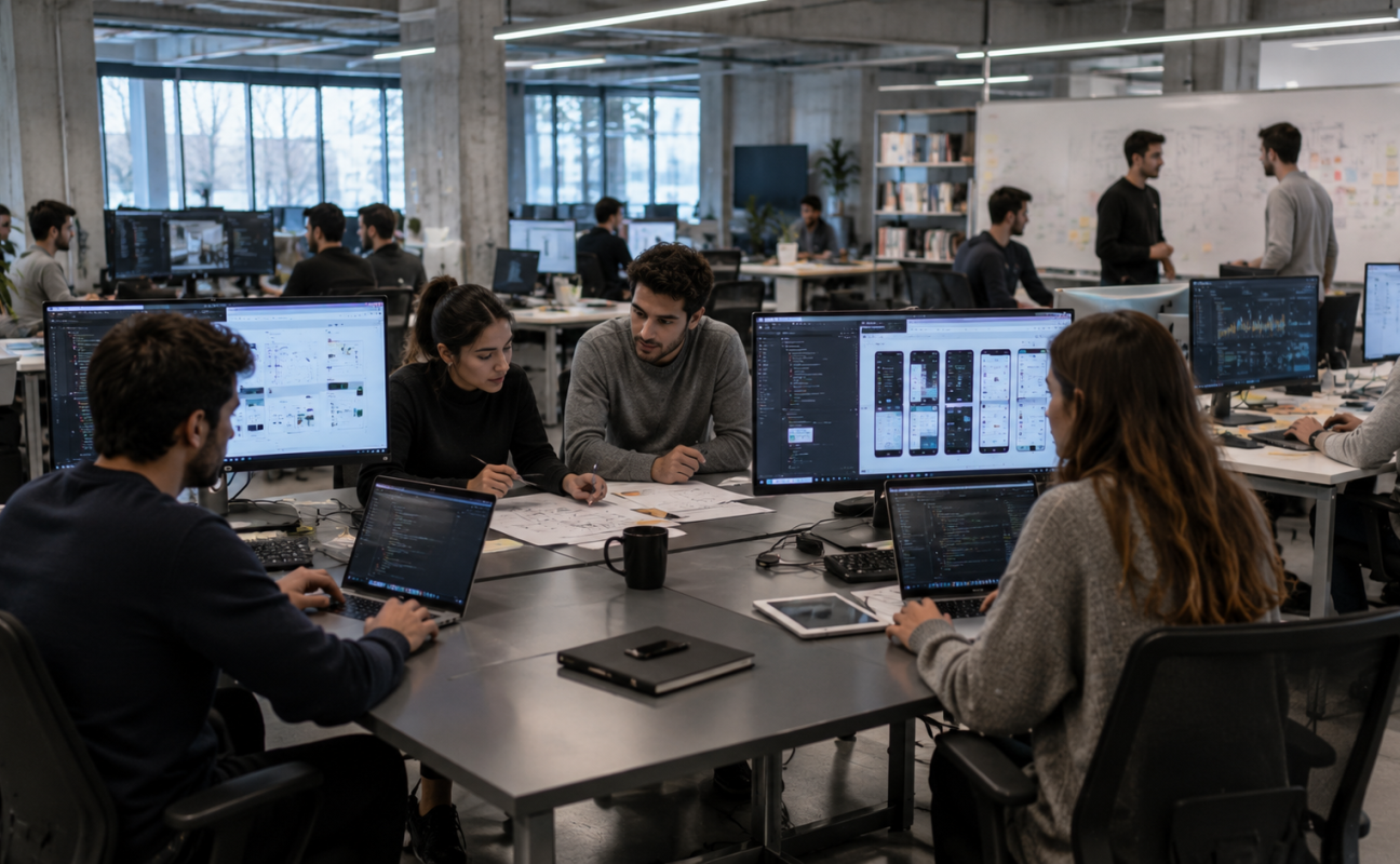 GA Agencia Digital · Expertos Diseño y Desarrollo de Productos Digitales, Interfaces HMI, Plataformas y Aplicaciones Empresariales en Barcelona